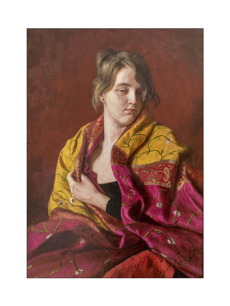 Portret van een jonge vrouw